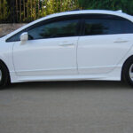 Honda Civic Mügen Model Yan Marşpiel 2007-2011 Yılı ve Arasına Uyumludur - Görsel 2